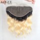 13x6 Body Wave 1B 613 Dark Root Lace Frontal,8A Top Quality With Baby Hair(It need to do customer order and takes about 2 months)